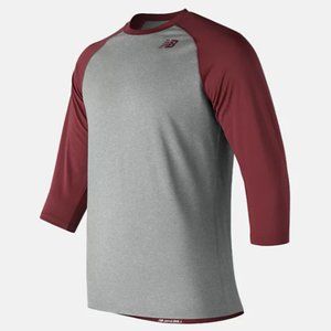 New Balance 3/4 Baseball Raglan Tee